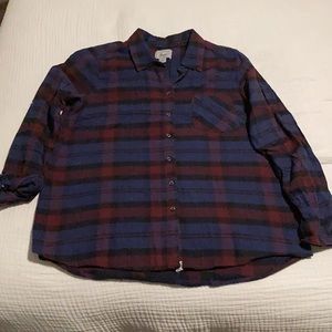 Bass & Co. Flannel Button Down